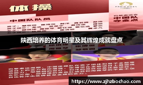 陕西培养的体育明星及其辉煌成就盘点