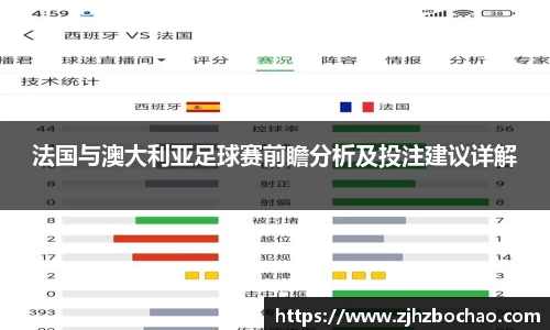 法国与澳大利亚足球赛前瞻分析及投注建议详解
